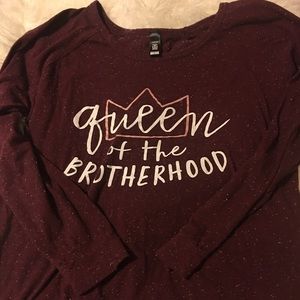 Queen of the Brotherhood Sweater #boymomsunite